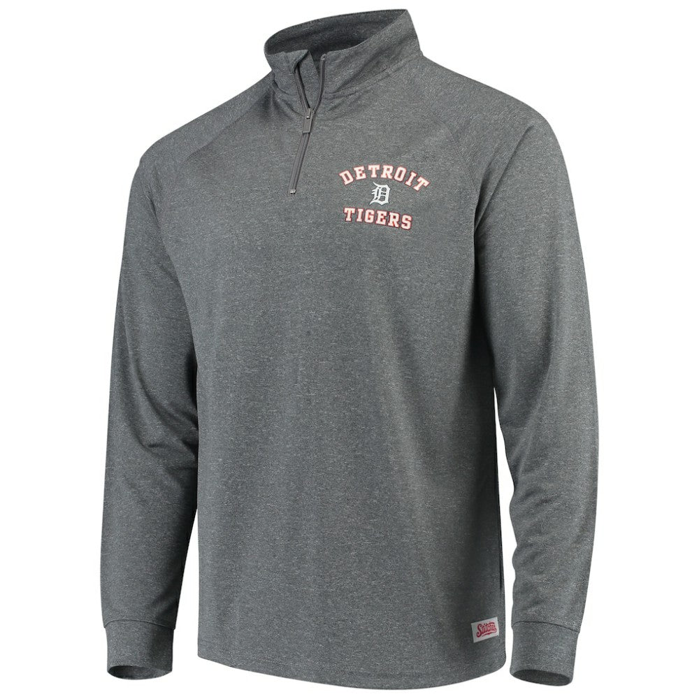 MLB Detroit Tigers Stitches Team Raglan Quarter-Zip Pullover Jacket