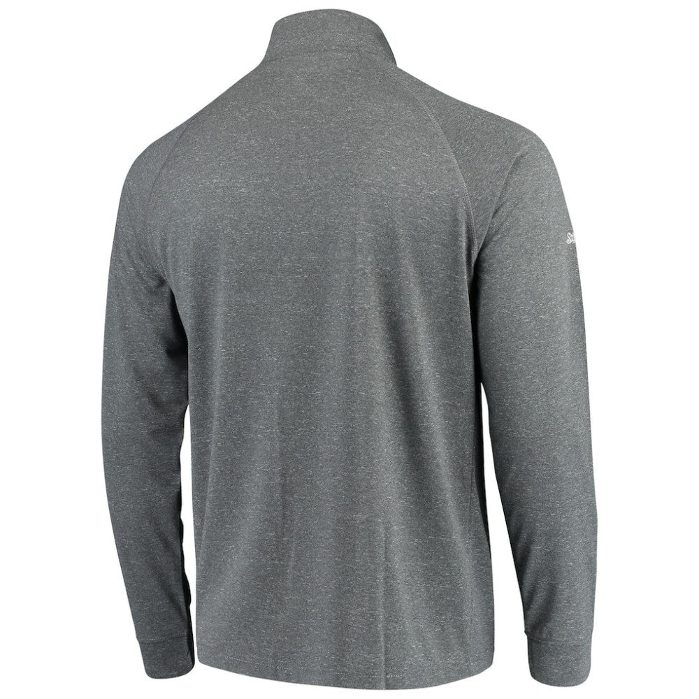 MLB Detroit Tigers Stitches Team Raglan Quarter-Zip Pullover Jacket