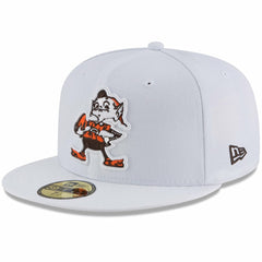 Throwback Logo Omaha 59FIFTY Fitted Hat - Cleveland Browns
