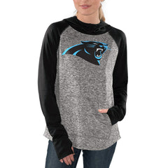 G-III 4Her by Carl Banks Women's ship Ring Pullover Hoodie - Carolina Panthers