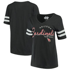 Touch Women's Triple Play V-Neck T-Shirt - Arizona Cardinals