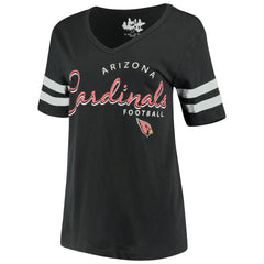 Touch Women's Triple Play V-Neck T-Shirt - Arizona Cardinals