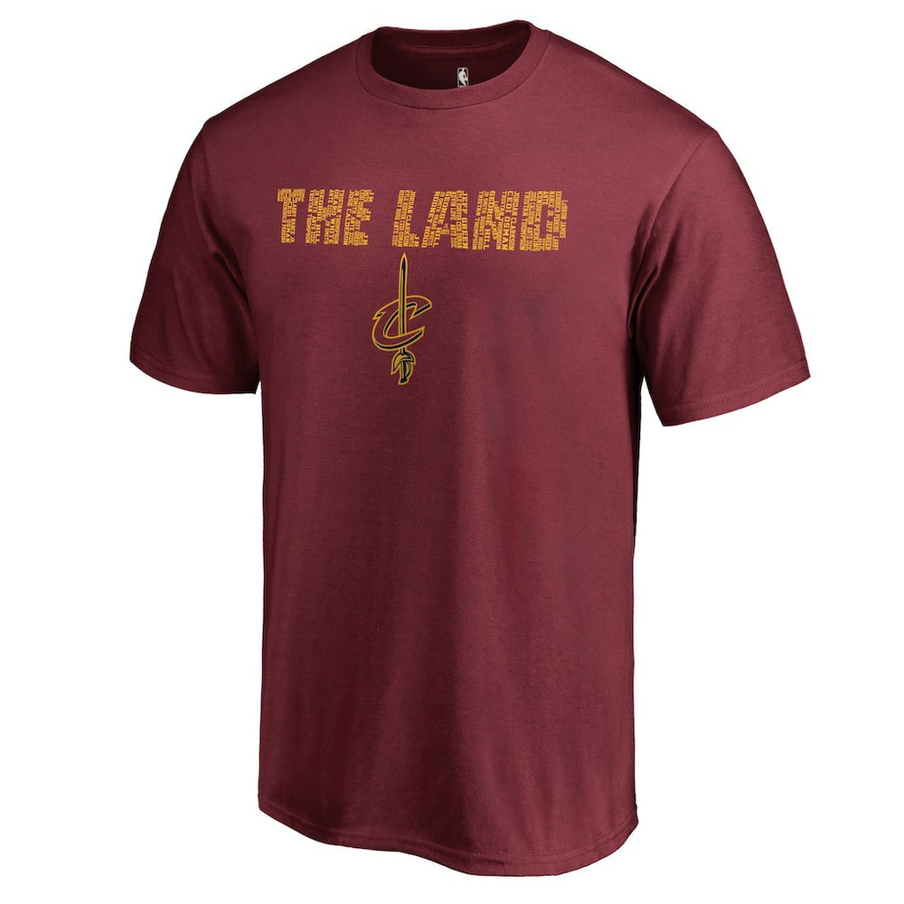NBA Cleveland Cavaliers Hometown Collection Repeating Roster T-Shirt sale