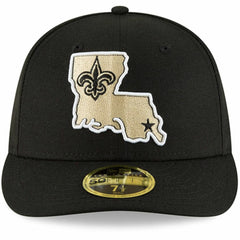 Alternate Logo Omaha Low Profile 59FIFTY Fitted Hat - New Orleans Saints