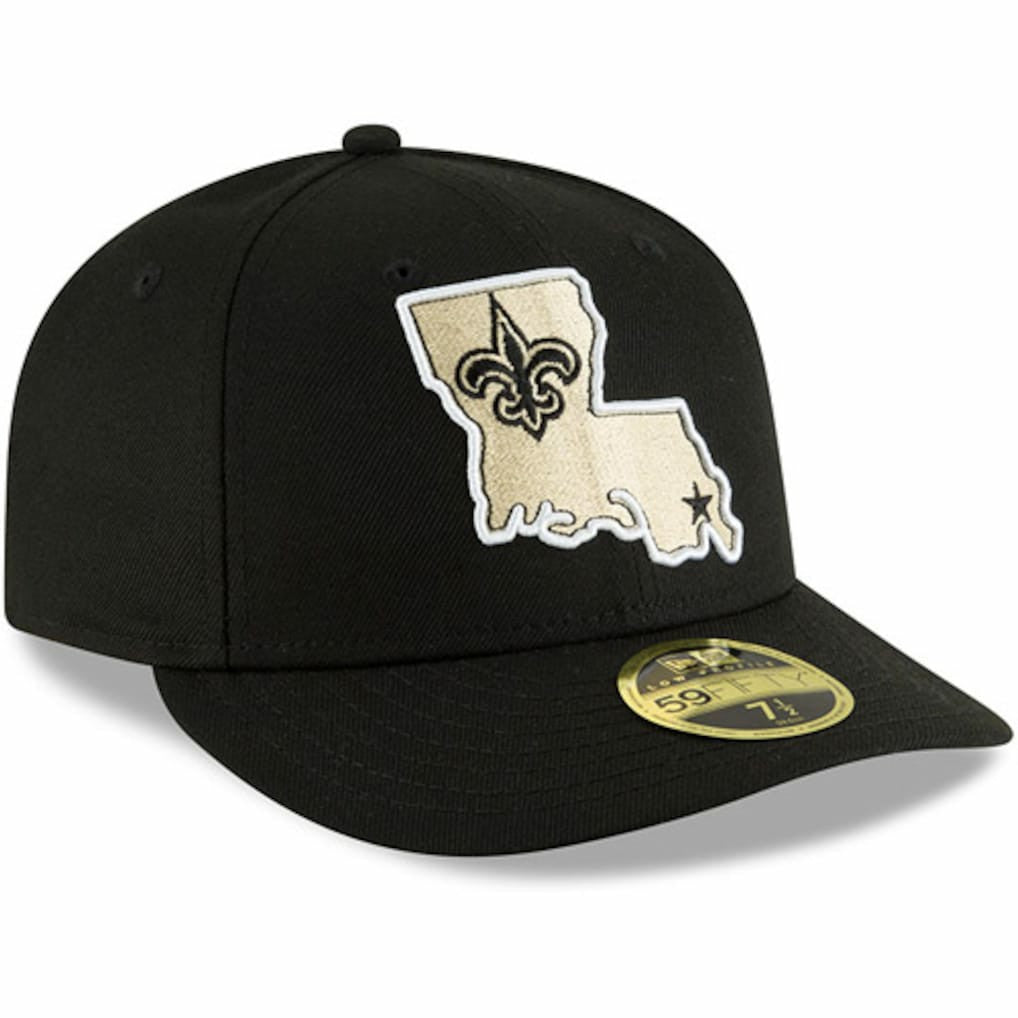 Alternate Logo Omaha Low Profile 59FIFTY Fitted Hat - New Orleans Saints