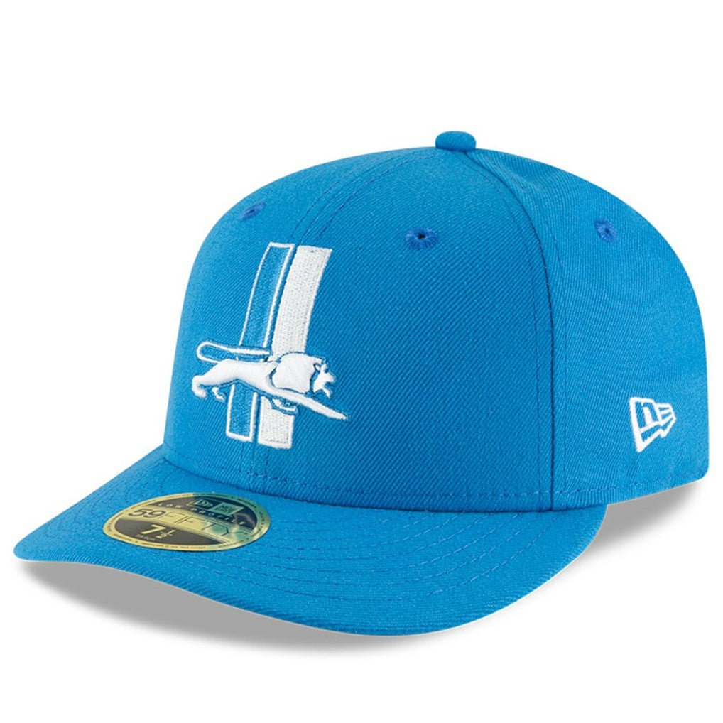 Omaha Throwback Low Profile 59FIFTY Fitted Hat - Detroit Lions