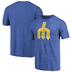 MLB Seattle Mariners Cooperstown Collection Forbes Tri-Blend T-Shirt