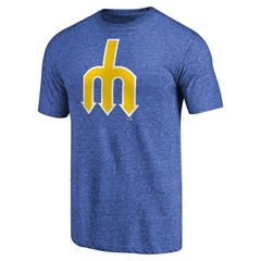MLB Seattle Mariners Cooperstown Collection Forbes Tri-Blend T-Shirt