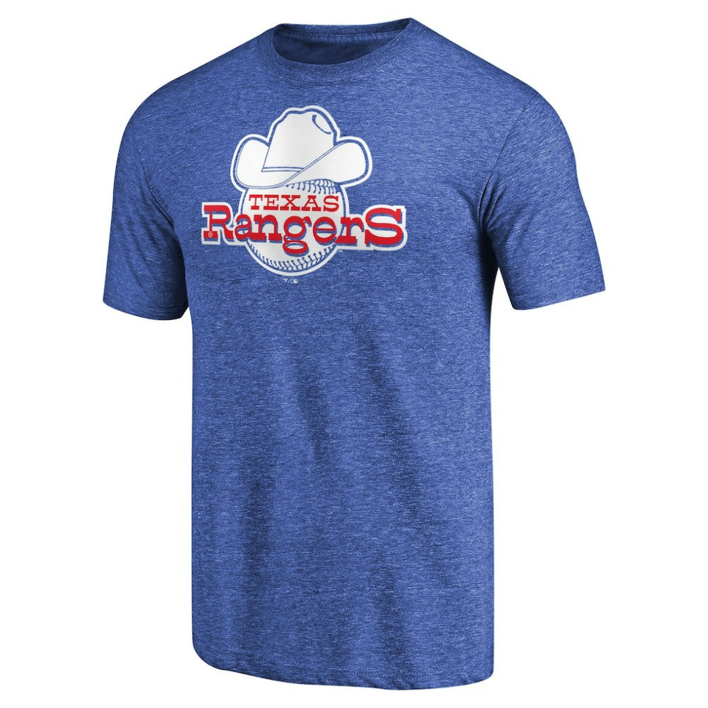 MLB Texas Rangers Cooperstown Collection Forbes Tri-Blend T-Shirt