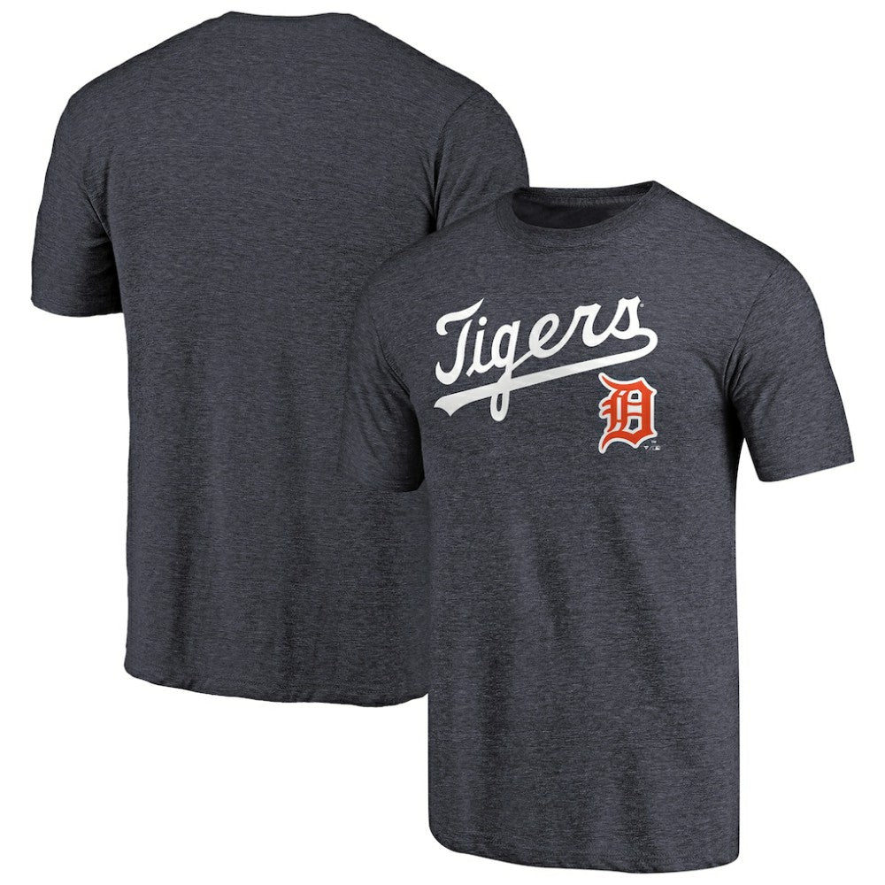 MLB Detroit Tigers Vintage Cooperstown Collection Wahconah Tri-Blend T-Shirt