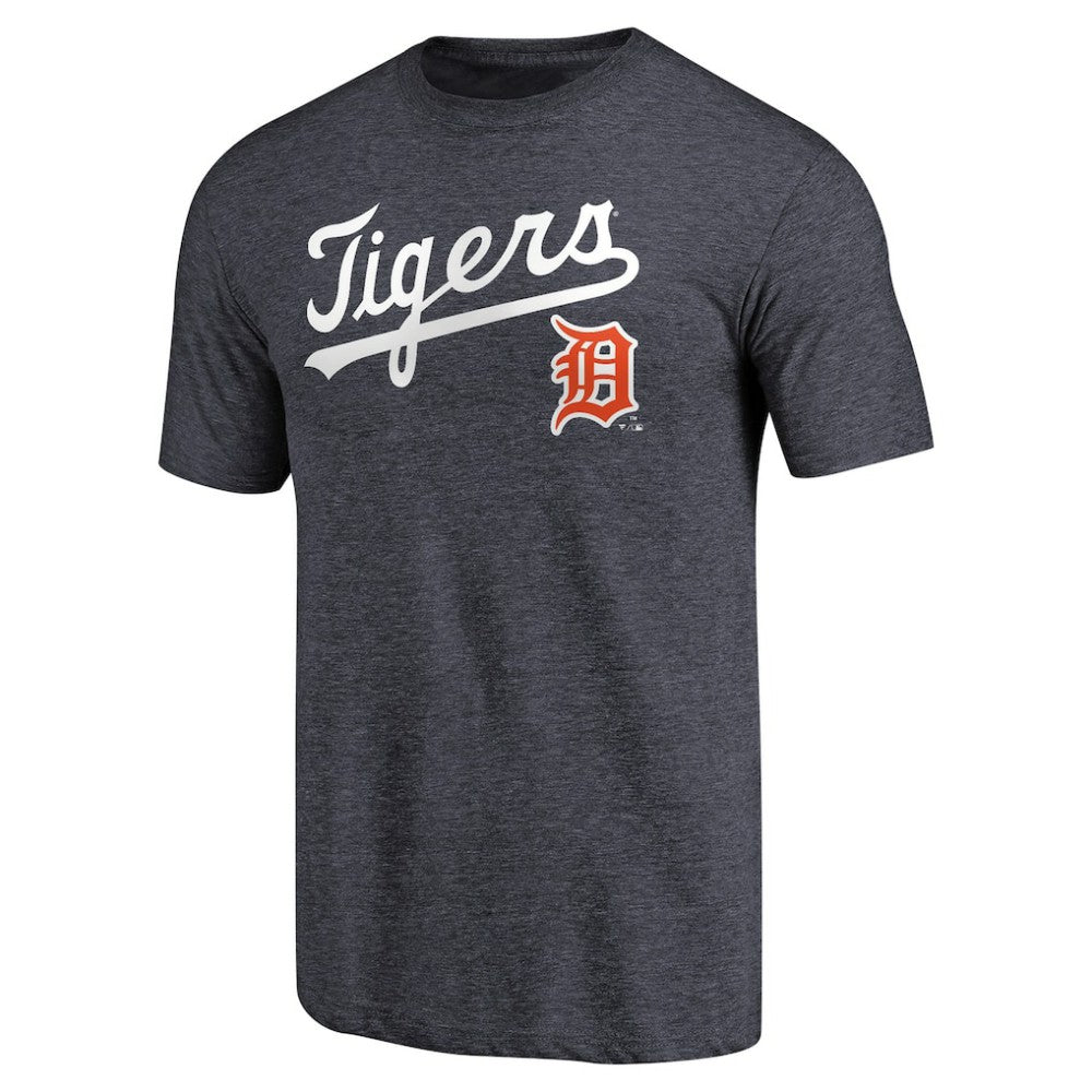 MLB Detroit Tigers Vintage Cooperstown Collection Wahconah Tri-Blend T-Shirt