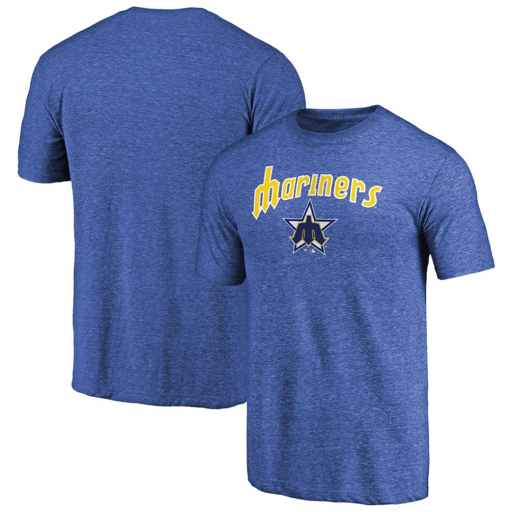 MLB Seattle Mariners Vintage Cooperstown Collection Wahconah Tri-Blend T-Shirt