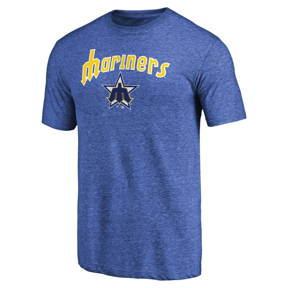 MLB Seattle Mariners Vintage Cooperstown Collection Wahconah Tri-Blend T-Shirt