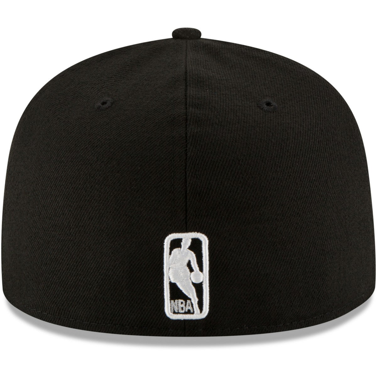 NBA Oklahoma City Thunder Black & White Logo 59FIFTY Fitted Hat