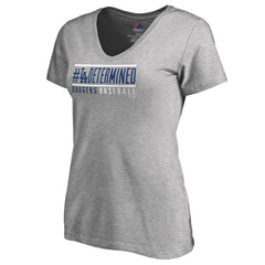 MLB Los Angeles Dodgers Women's Hometown Collection Determined V-Neck T-Shirt