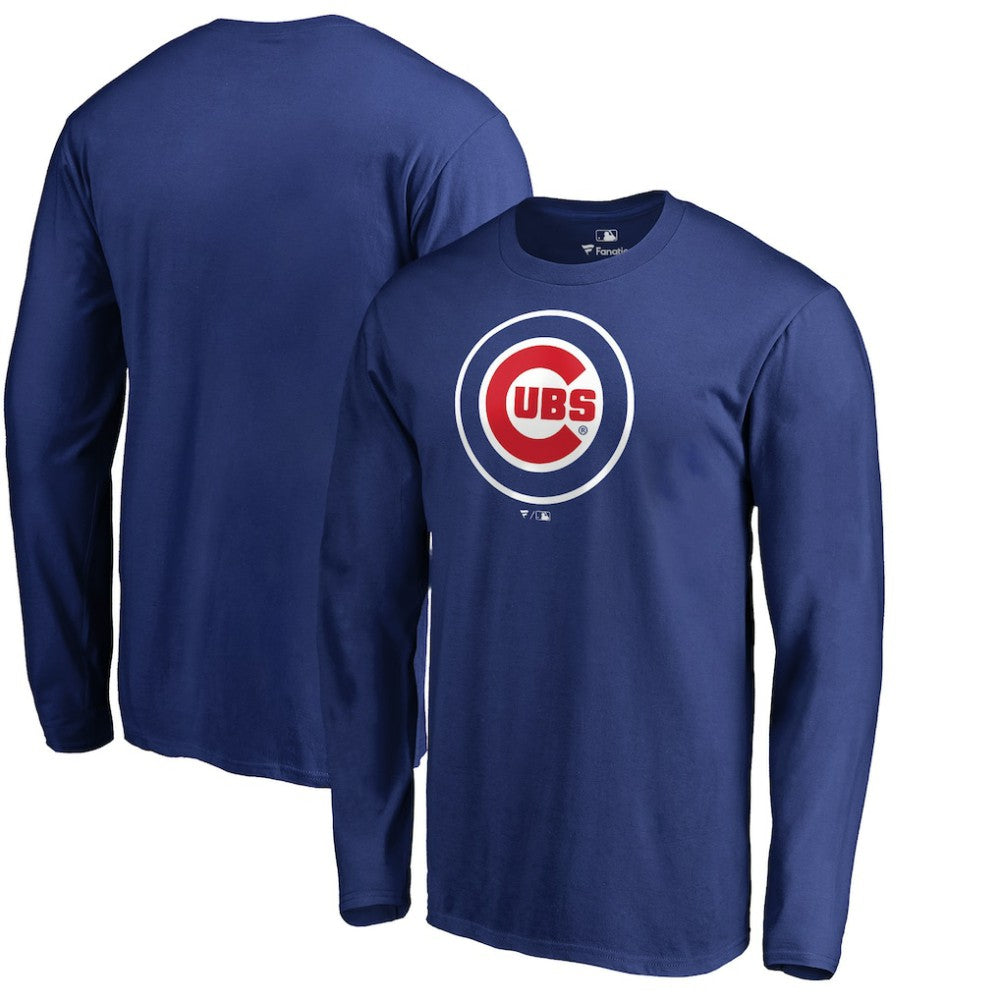 MLB Chicago Cubs Team Wordmark Long Sleeve T-Shirt