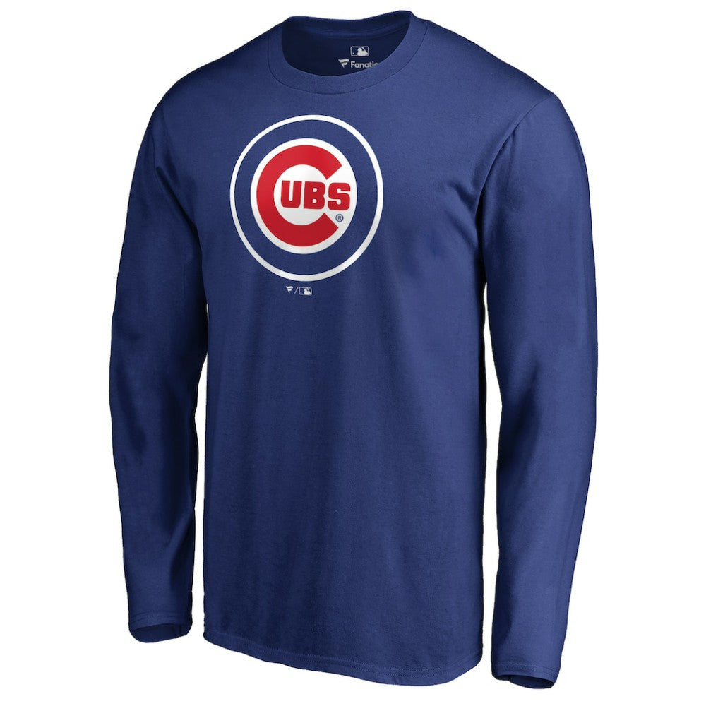 MLB Chicago Cubs Team Wordmark Long Sleeve T-Shirt