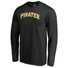 MLB Pittsburgh Pirates Team Wordmark Long Sleeve T-Shirt