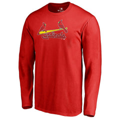 MLB St. Louis Cardinals Team Wordmark Long Sleeve T-Shirt