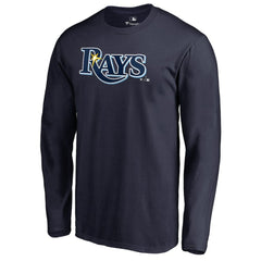 MLB Tampa Bay Rays Team Wordmark Long Sleeve T-Shirt