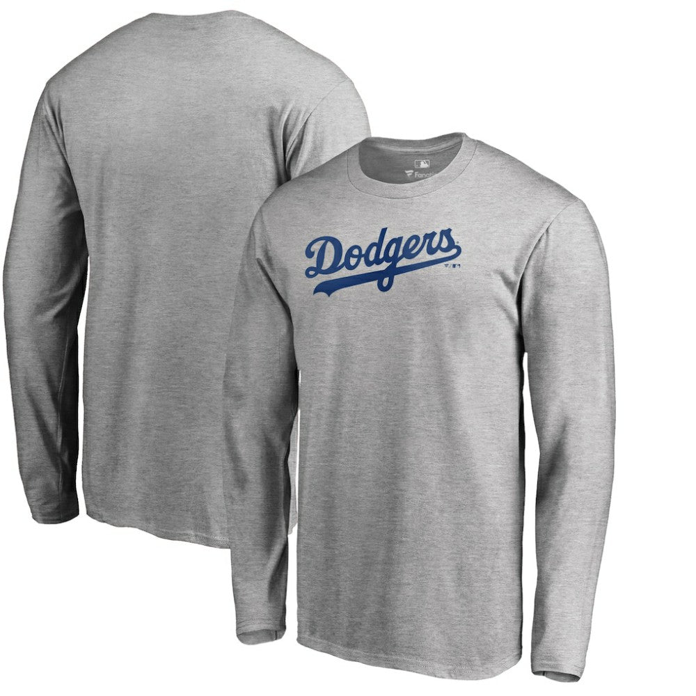 MLB Los Angeles Dodgers Team Wordmark Long Sleeve T-Shirt