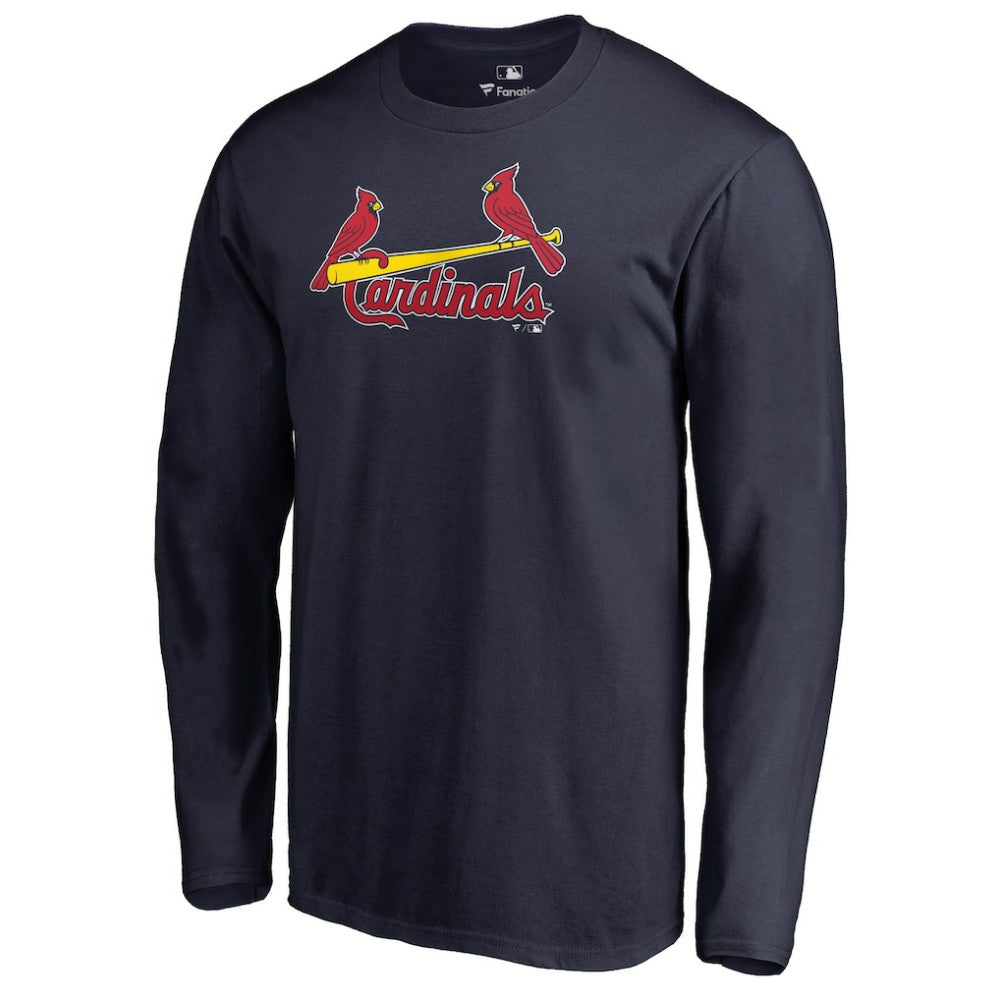 MLB St. Louis Cardinals Team Wordmark Long Sleeve T-Shirt
