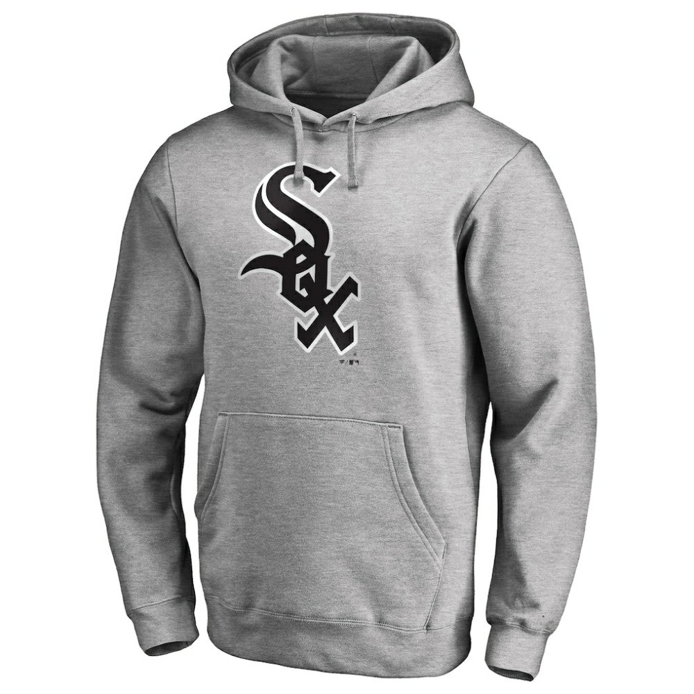 MLB Chicago White Sox Official Wordmark Fitted Pullover Hoodie