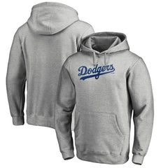 MLB Los Angeles Dodgers Official Wordmark Fitted Pullover Hoodie