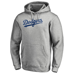 MLB Los Angeles Dodgers Official Wordmark Fitted Pullover Hoodie