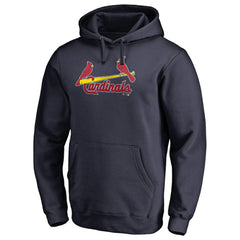 MLB St. Louis Cardinals Official Wordmark Fitted Pullover Hoodie