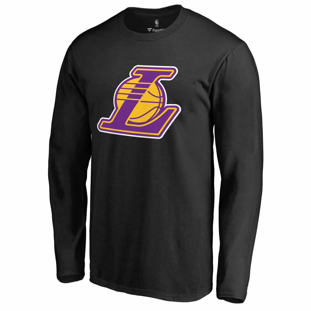 NBA LeBron James Los Angeles Lakers Round About Name & Number Long Sleeve T-Shirt