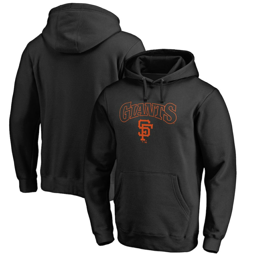 MLB San Francisco Giants Vintage Cooperstown Collection Wahconah Fitted Pullover Hoodie