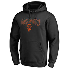 MLB San Francisco Giants Vintage Cooperstown Collection Wahconah Fitted Pullover Hoodie
