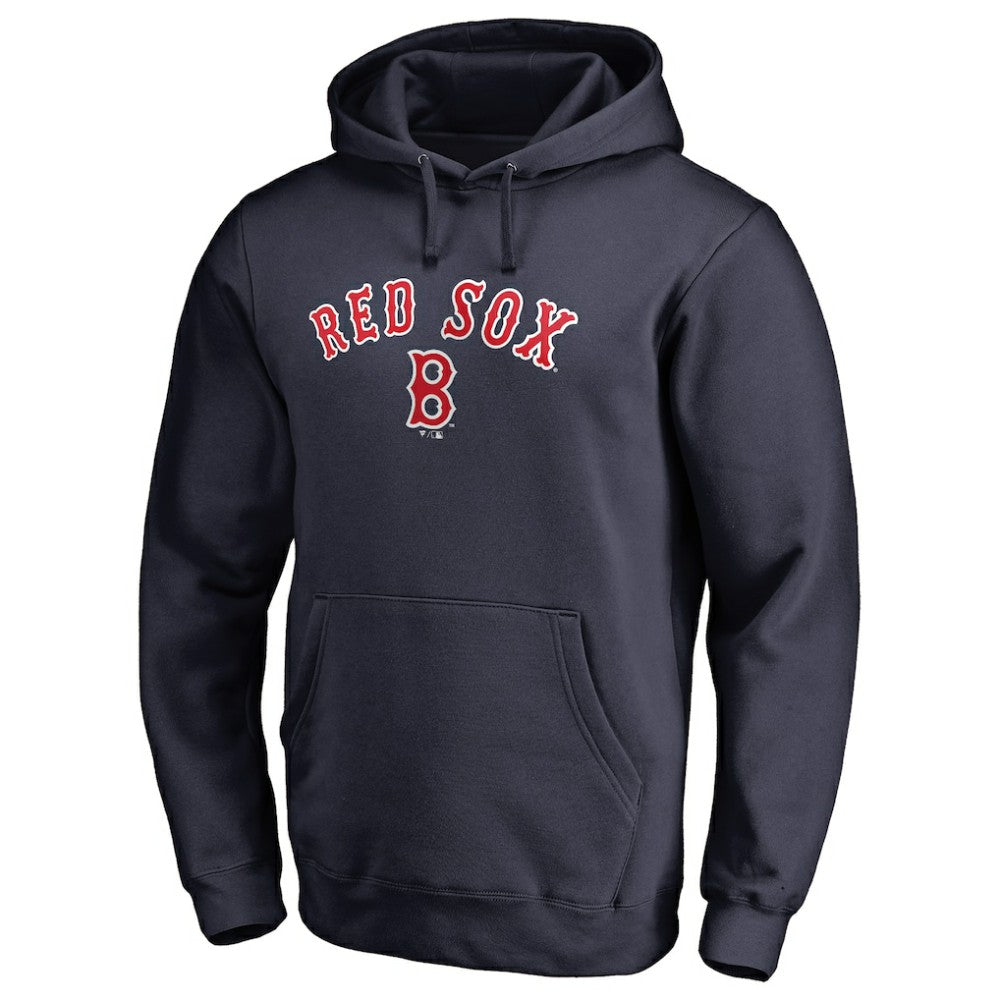 MLB Boston Red Sox Vintage Cooperstown Collection Wahconah Fitted Pullover Hoodie