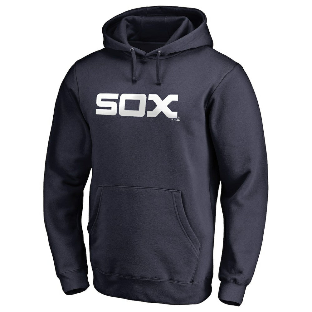 MLB Chicago White Sox Vintage Cooperstown Collection Wahconah Fitted Pullover Hoodie
