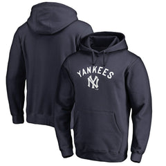 MLB New York Yankees Vintage Cooperstown Collection Wahconah Fitted Pullover Hoodie