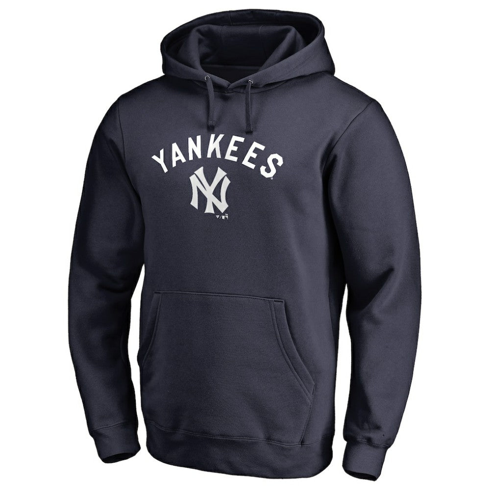 MLB New York Yankees Vintage Cooperstown Collection Wahconah Fitted Pullover Hoodie
