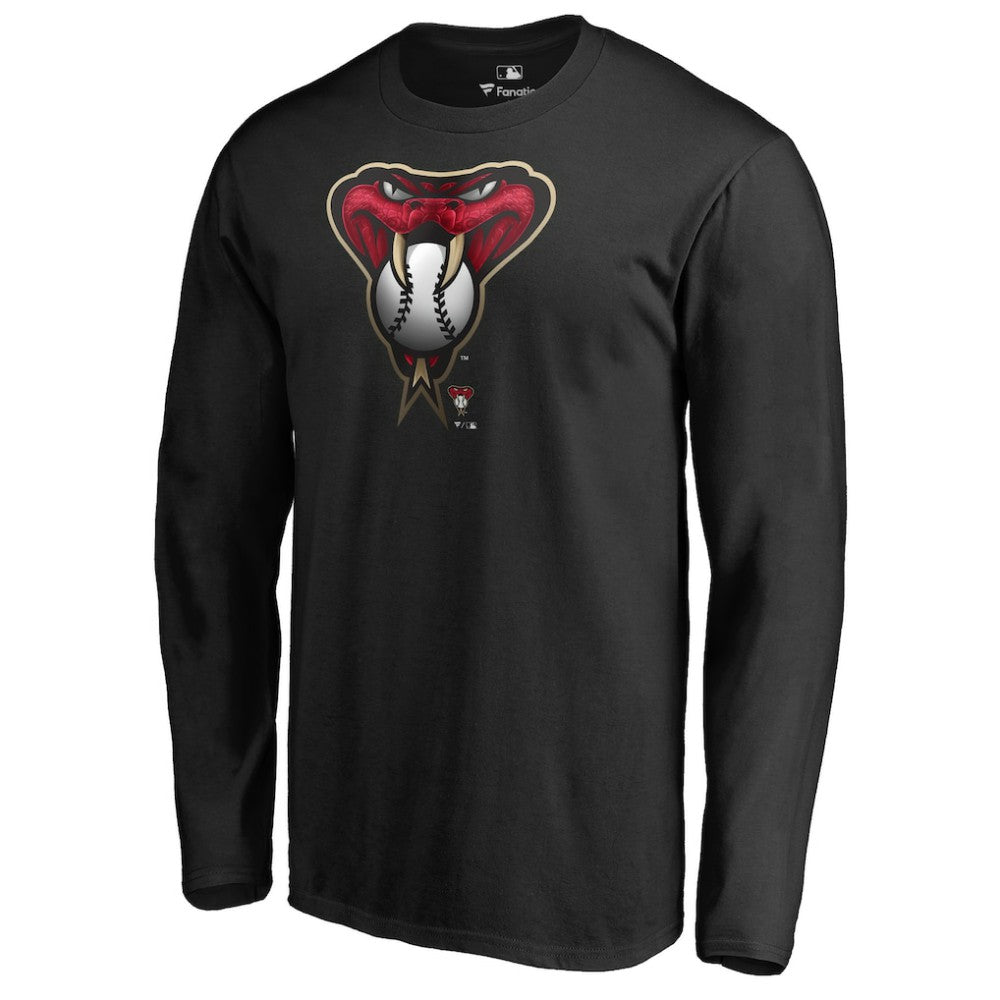 MLB Arizona Diamondbacks Midnight Mascot Long Sleeve T-Shirt