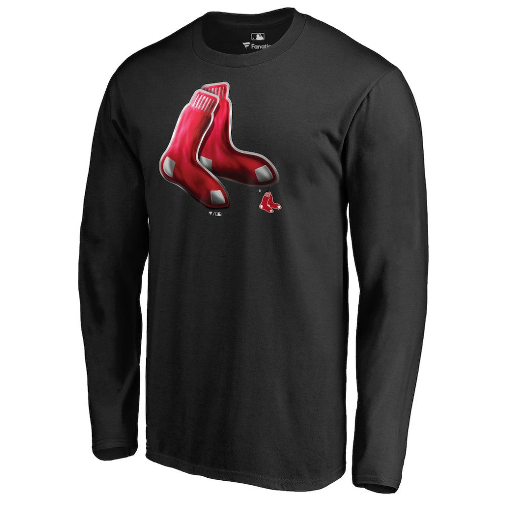 MLB Boston Red Sox Midnight Mascot Long Sleeve T-Shirt
