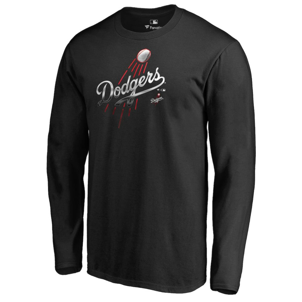 MLB Los Angeles Dodgers Midnight Mascot Long Sleeve T-Shirt
