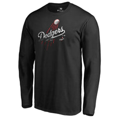 MLB Los Angeles Dodgers Midnight Mascot Long Sleeve T-Shirt