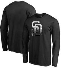MLB San Diego Padres Midnight Mascot Long Sleeve T-Shirt