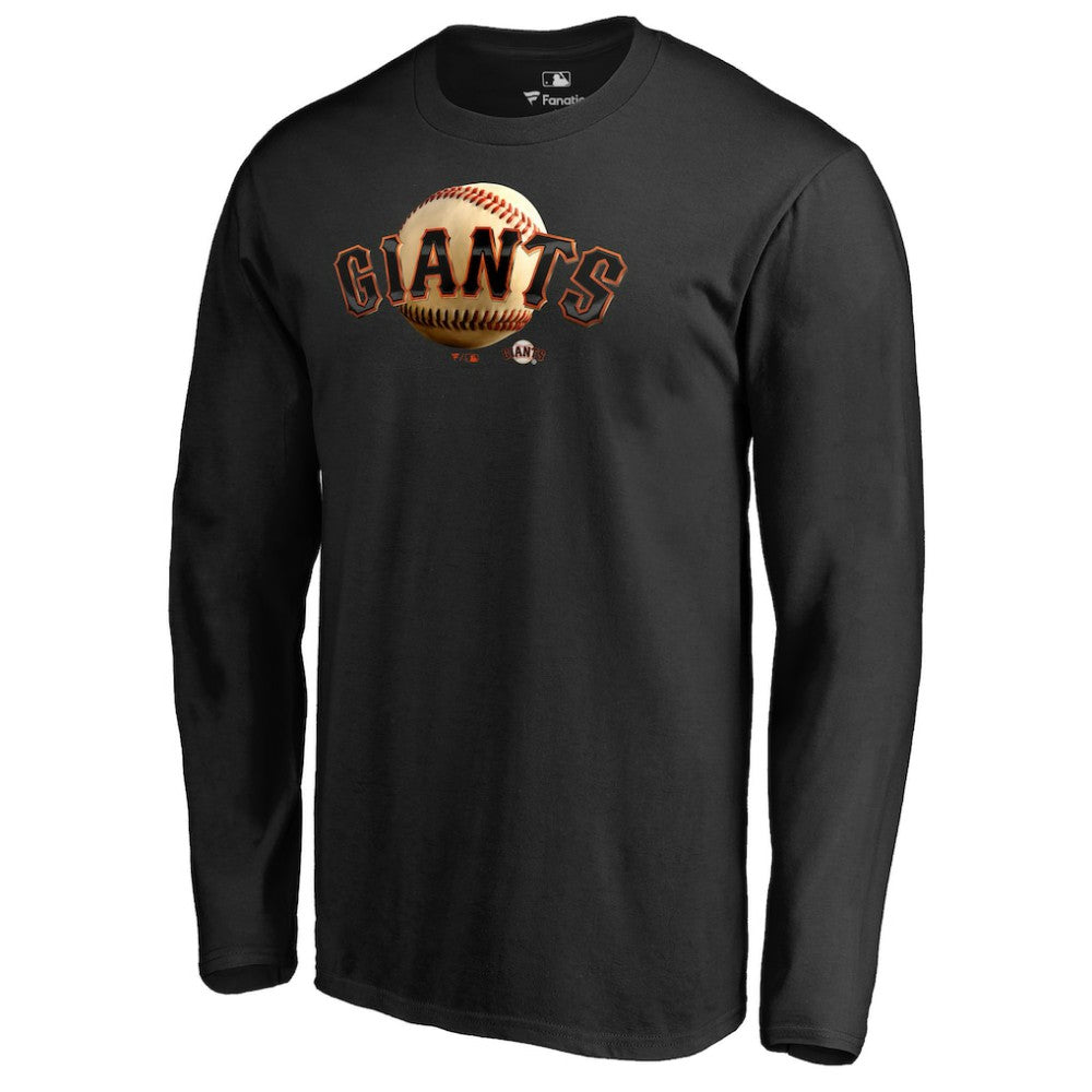 MLB San Francisco Giants Midnight Mascot Long Sleeve T-Shirt
