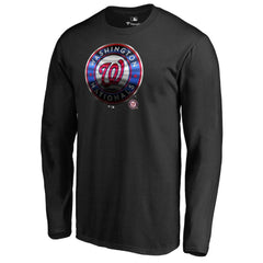 MLB Washington Nationals Midnight Mascot Long Sleeve T-Shirt