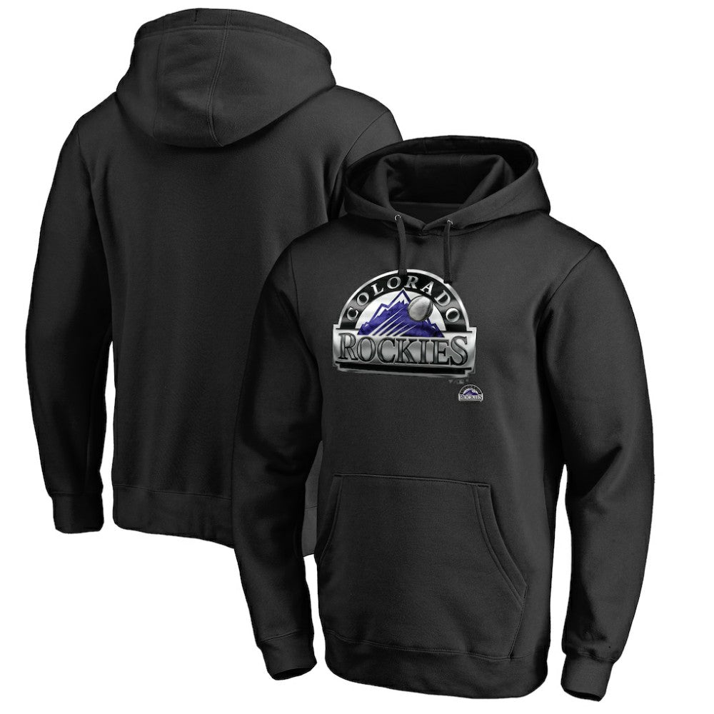 MLB Colorado Rockies Midnight Mascot Pullover Hoodie