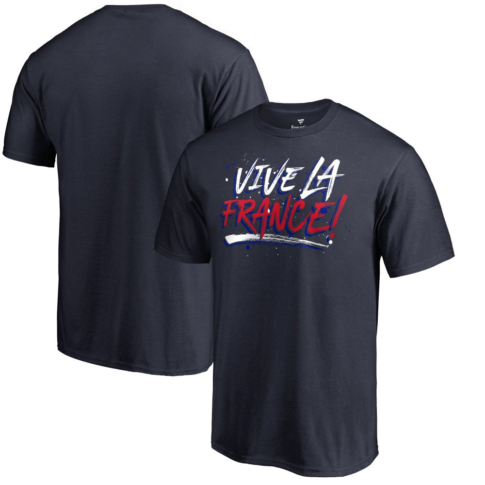 France Vive Le France T-Shirt -  Navy