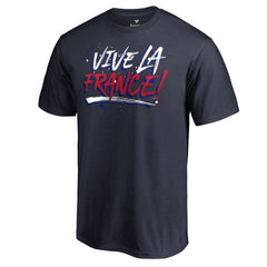 France Vive Le France T-Shirt -  Navy