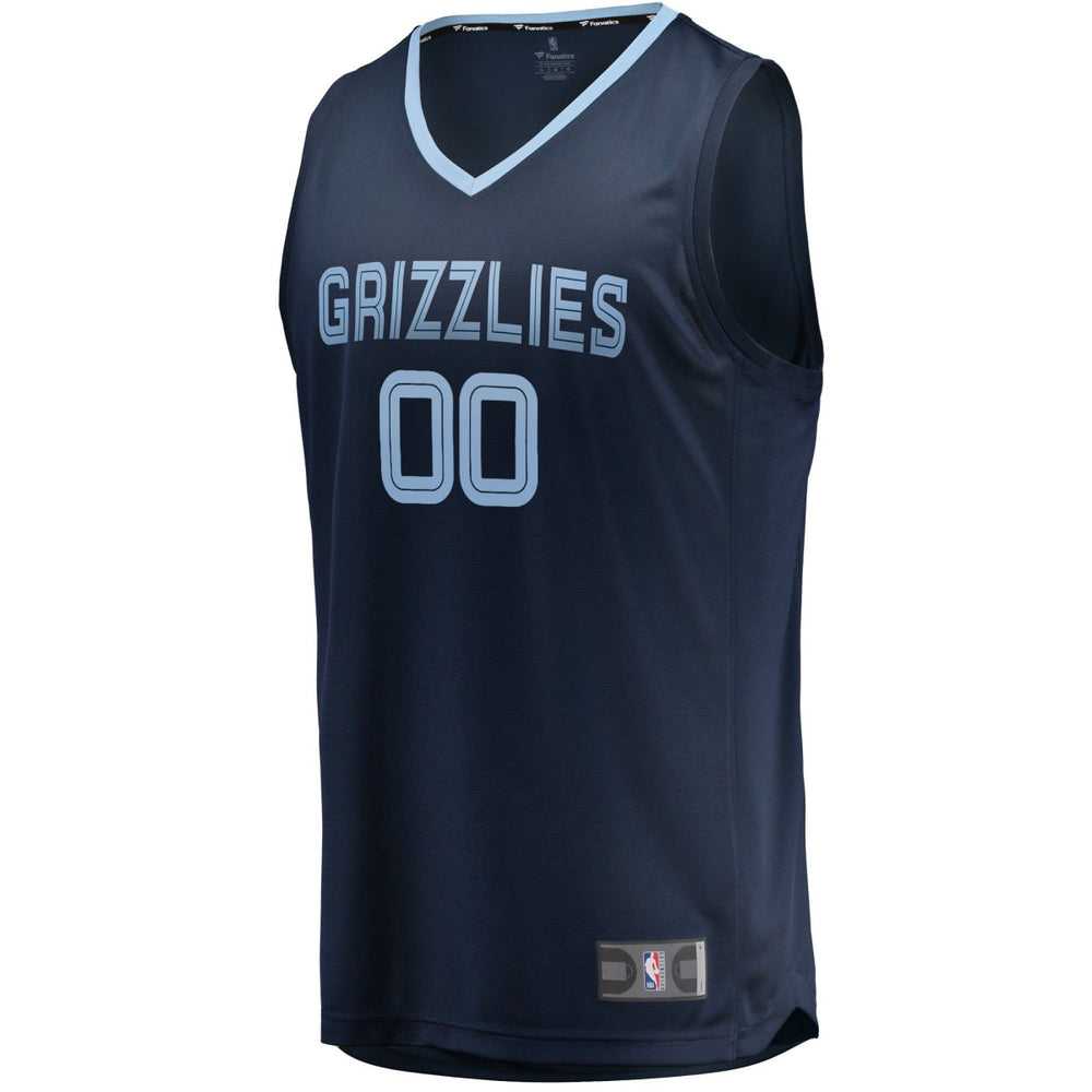 NBA Memphis Grizzlies Fast Break Custom Replica Jersey Navy