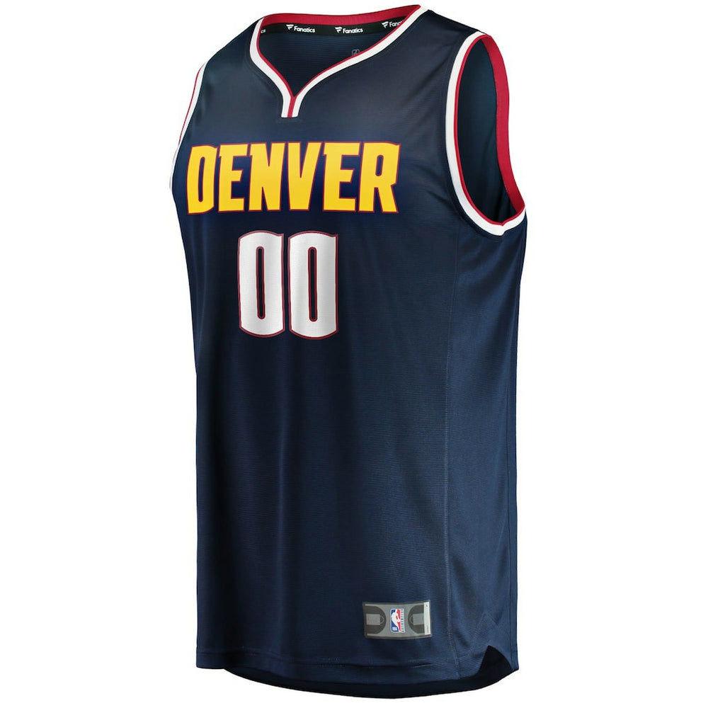 NBA Denver Nuggets Youth Fast Break Custom Replica Jersey Navy sale