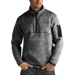 Antigua Fortune Big & Tall Quarter-Zip Pullover Jacket - Indianapolis Colts